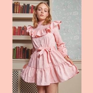 Sister Jane Indulge Ruffle Mini Dress in Small